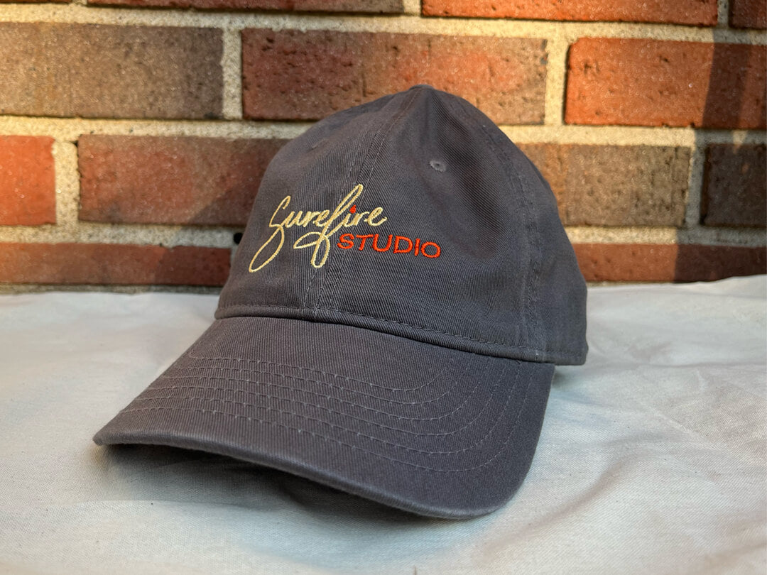 Studio Embroidered Organic Cotton Dad Hat