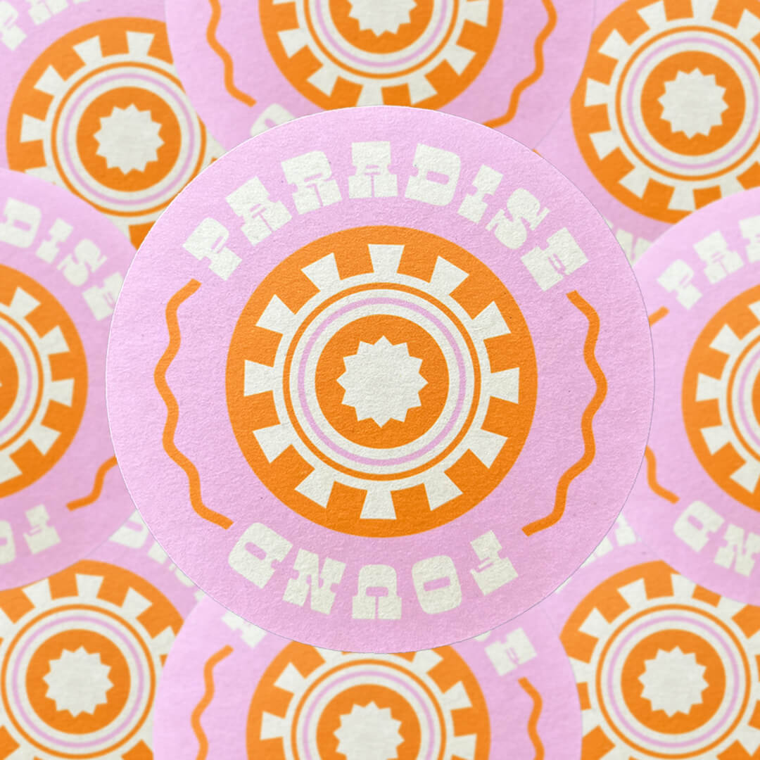 Paradise Found Coasters