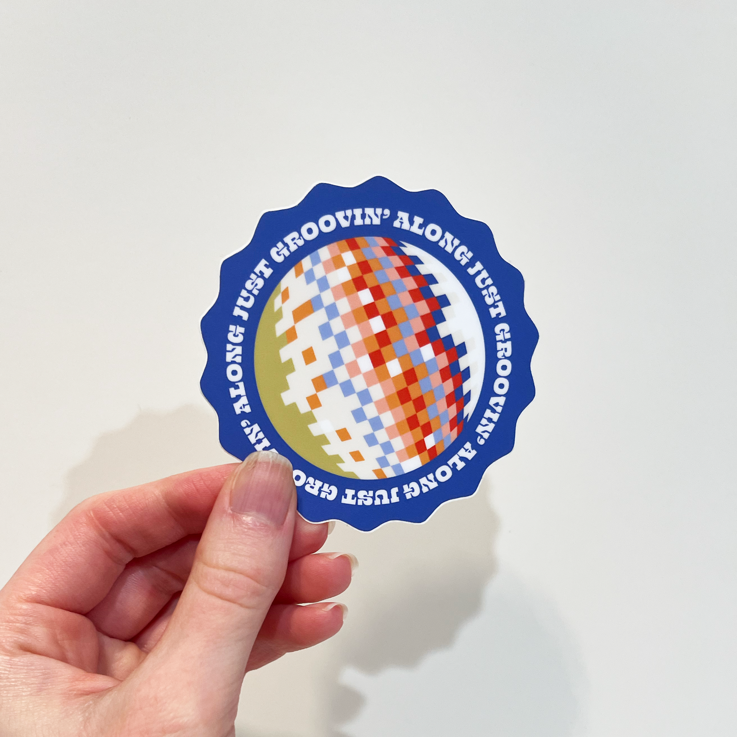 Disco Groovin' Sticker