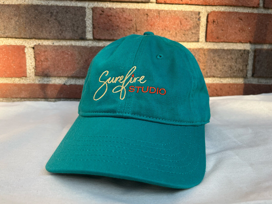 Studio Embroidered Organic Cotton Dad Hat