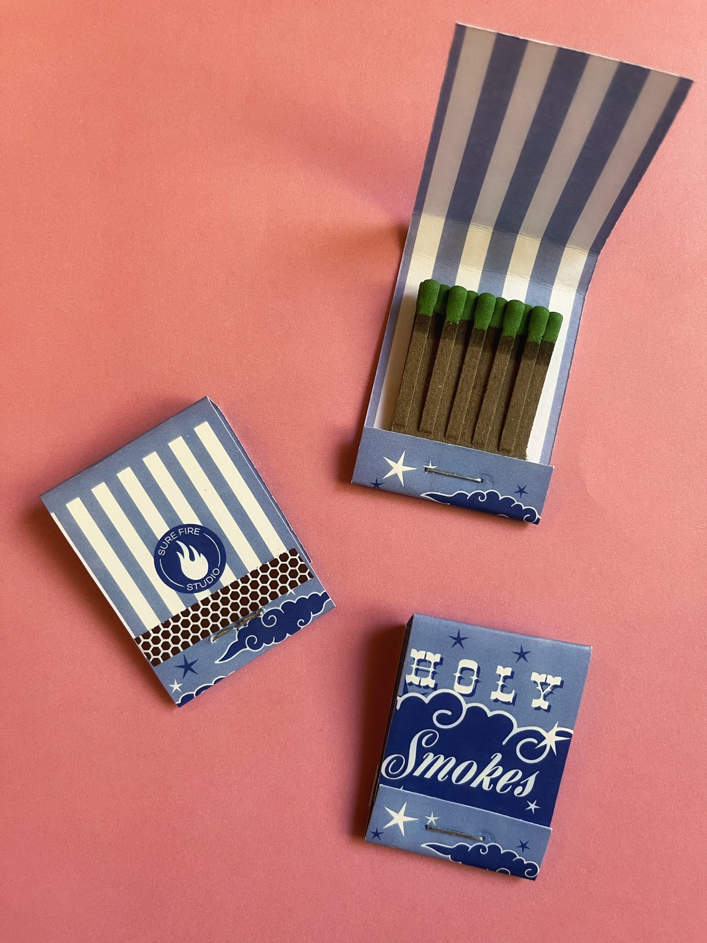 Holy Smokes Matchbook