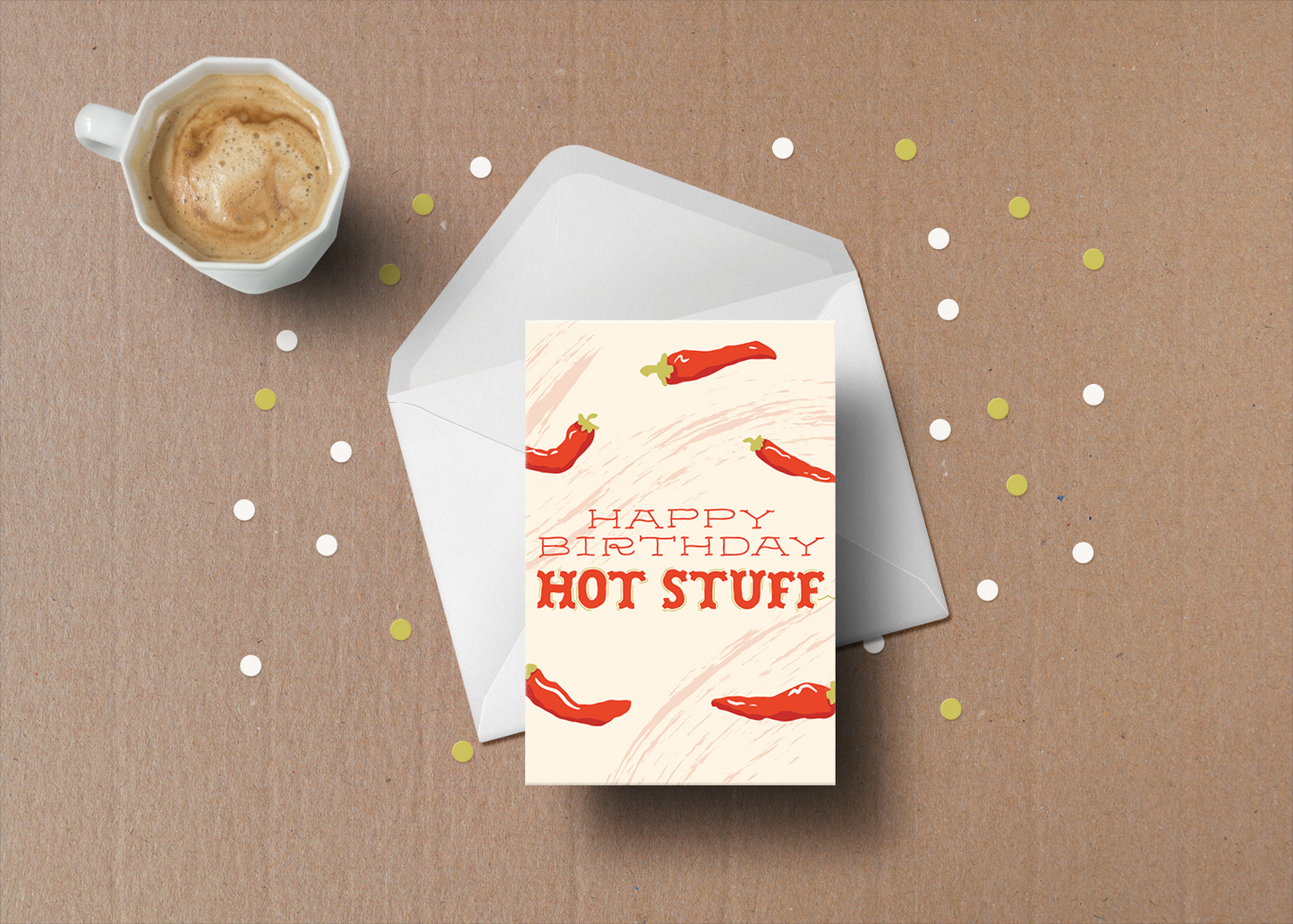 Happy Birthday Hottie Card
