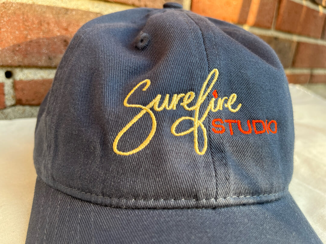 Studio Embroidered Organic Cotton Dad Hat