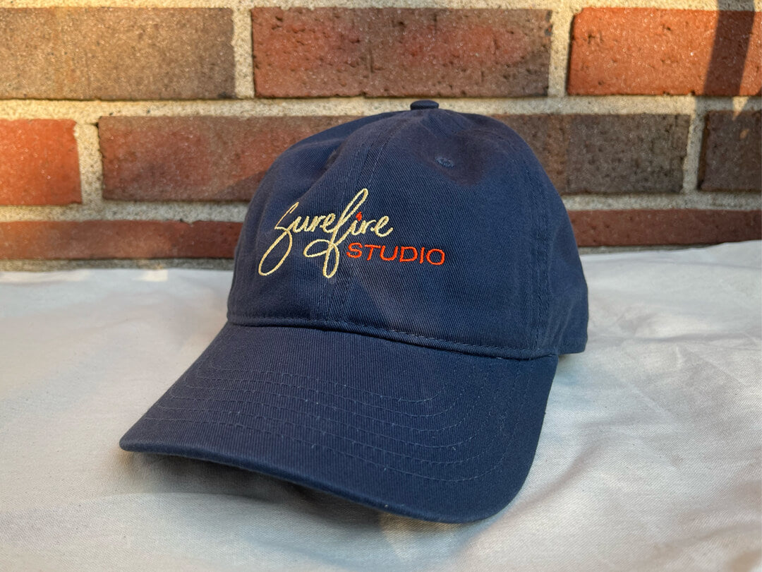 Studio Embroidered Organic Cotton Dad Hat