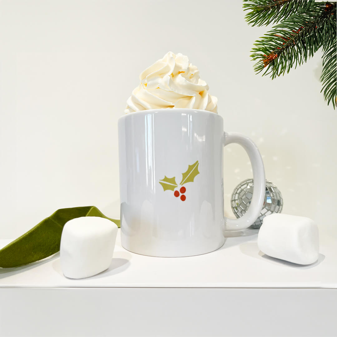Ceramic mug product photoshoot.