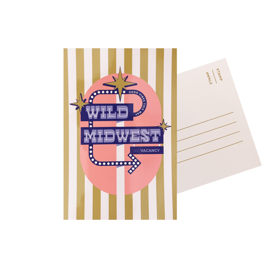 Wild Midwest Postcard