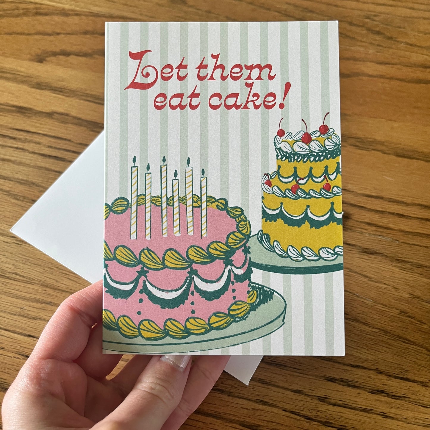 Let Them Eat Cake! Birthday Card