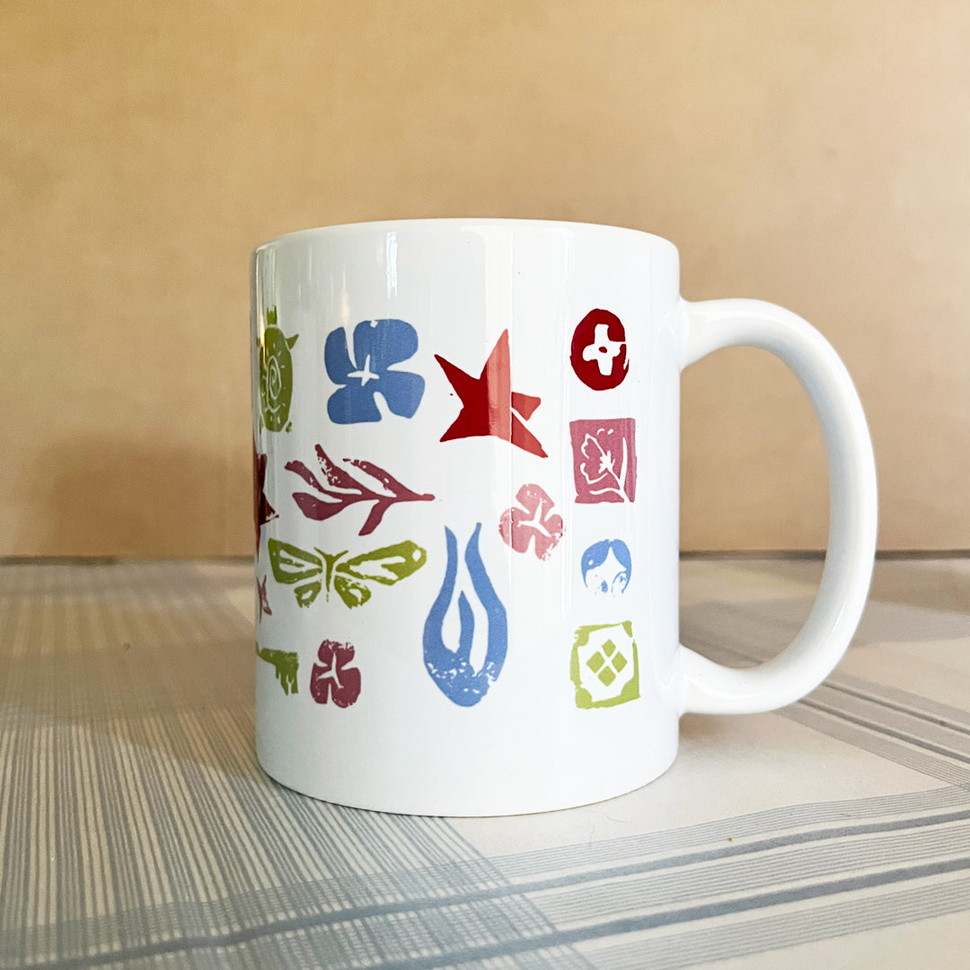 Stamped Ceramic Mug