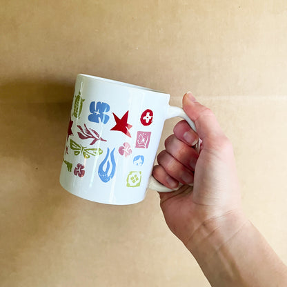 Stamped Ceramic Mug