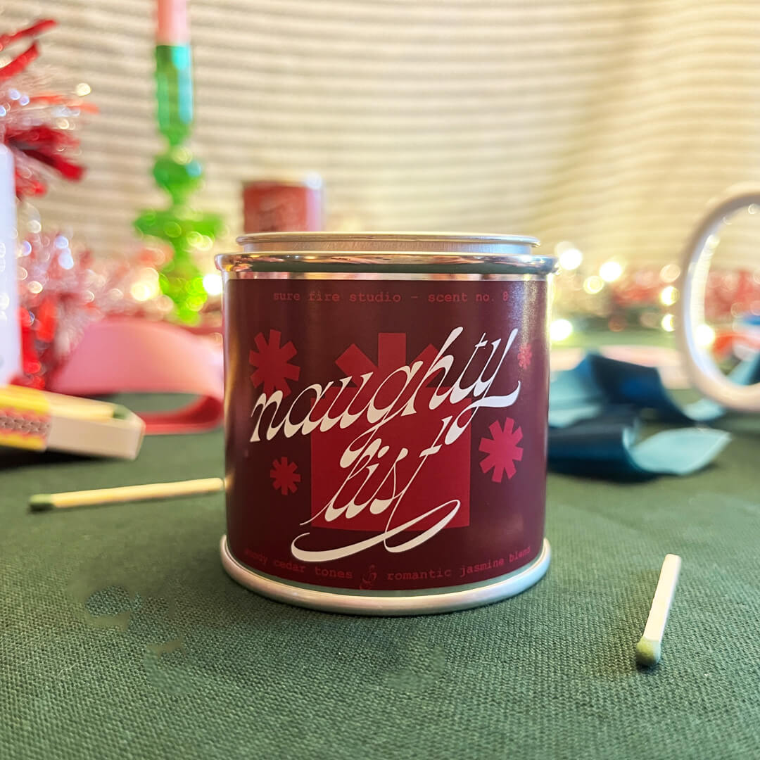 Naughty List Soy Candle