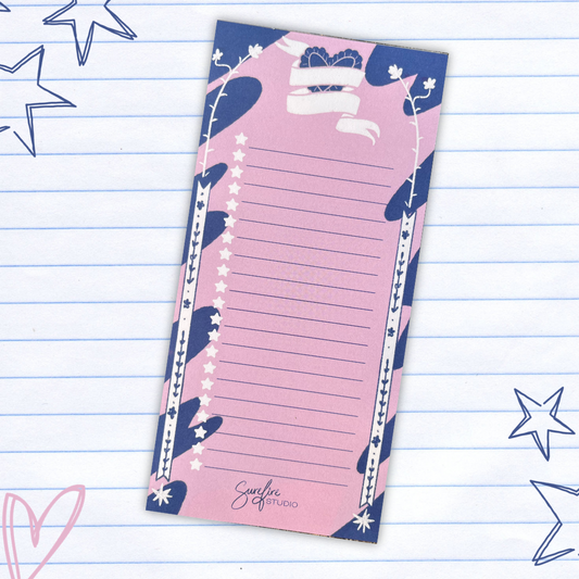 Lotta Love List Notepad